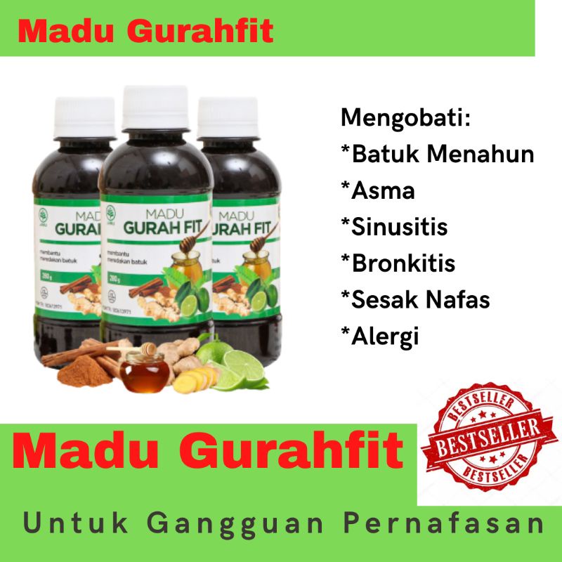

Madu Gurahfit Mengatasi Batuk Menahun Asma Bronkitis Sinukitis Radang