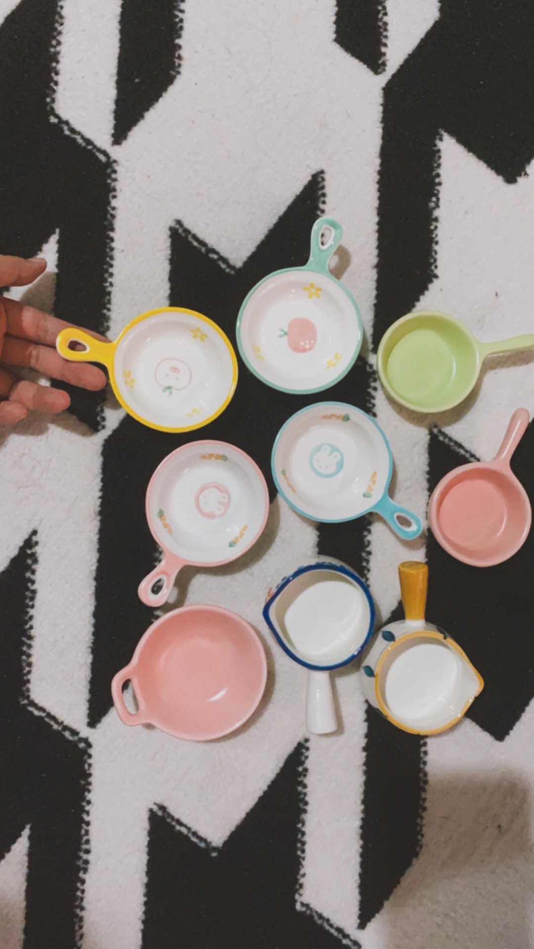 Tempat Sambal Saos Kecap Mini Keramik | Piring Mini Keramik