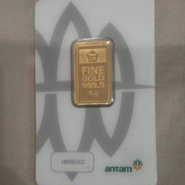Logam mulia antam 5 gram pres terbaru 2020