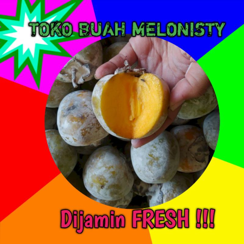 

[ PER KG ] BUAH KESEMEK/BUAH TLEDUNG/PERSIMmons MANIS SEGAR