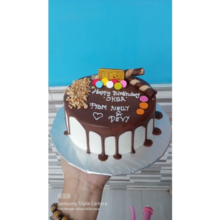 

kue ulang tahun cokelat 14
