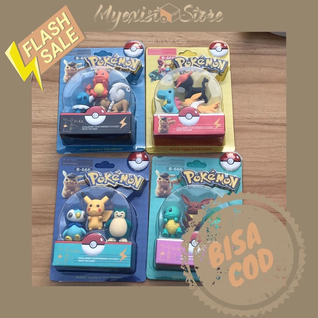 

Pokemon Figure Eraser penghapus 1 set 3 pcs TERMURAH PENGHAPUS POKEMON PENGHAPUS LUCU GROSIR PENGHAPUS UNIK STATIONERY PERLENGKAPAN SEKOLAH LUCU- IVN79