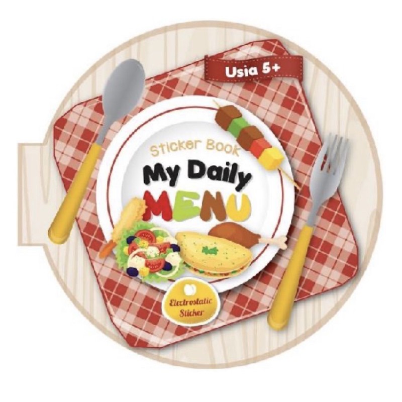 

MY DAILY MENU STICKER BOOK