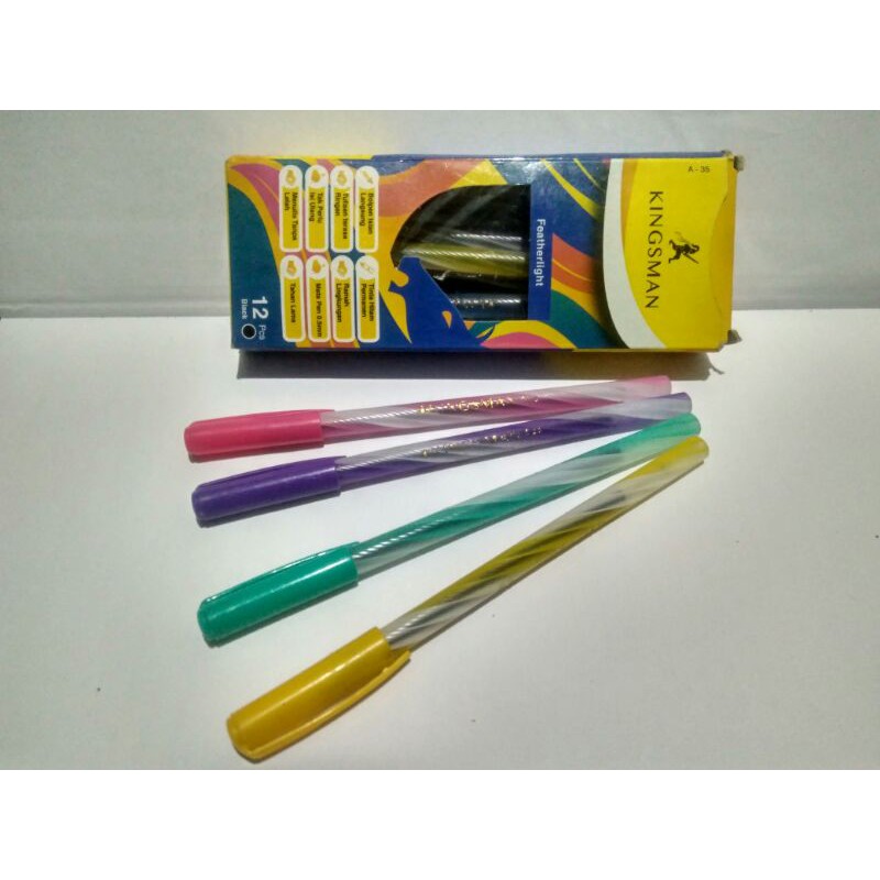 

pulpen/bolpoint lilin murah x data/kingsman/gm/dl