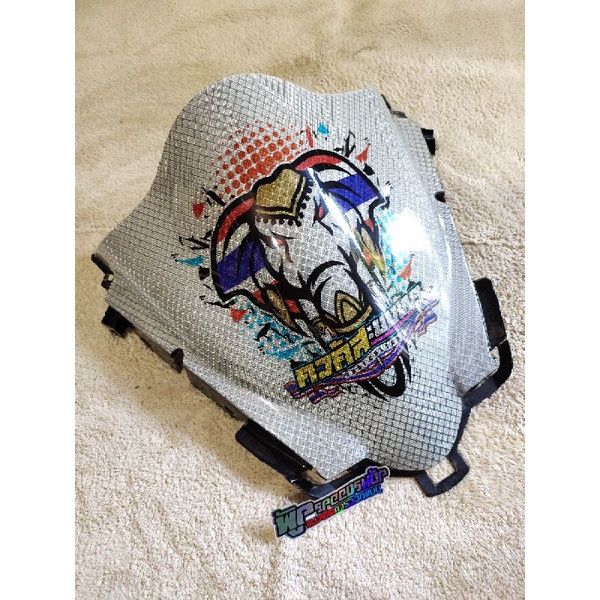 cover whinsield Carbon Kevlar motif Thailand for pcx cbu