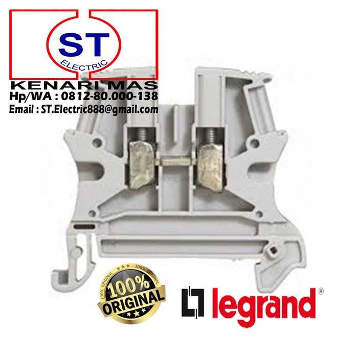 Dijual Viking Legrand / 037161 / Terminal Block 4 mm Legrand / Terminal 4mm Diskon