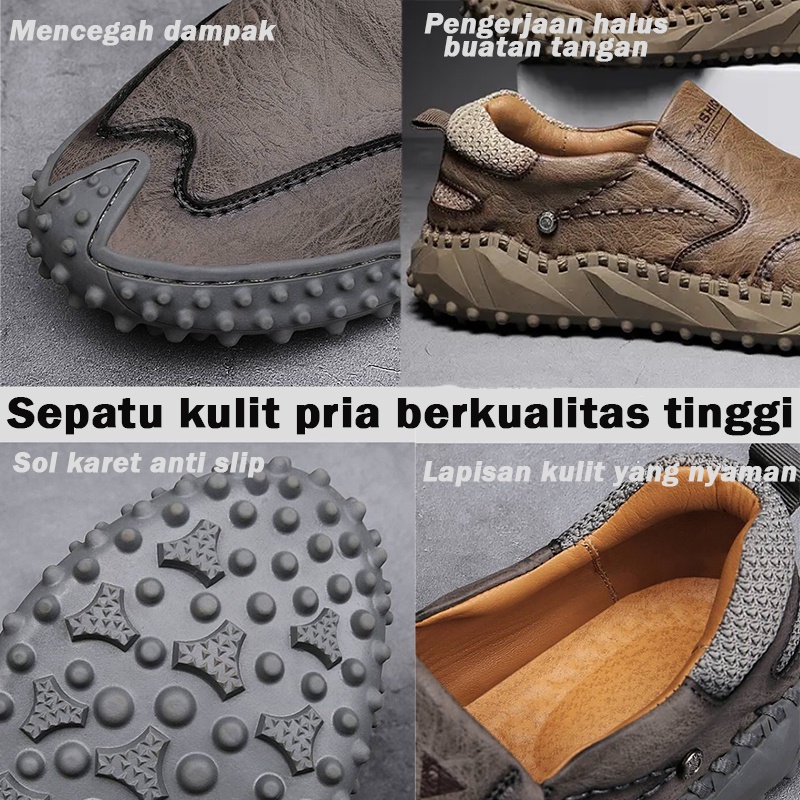 Sepatu Loafer Formal Pria Kulit Premium Sepatu Kulit Pria Sepatu Loafer Pria slip on pria Sepatu Formal Sepatu Kasual pria