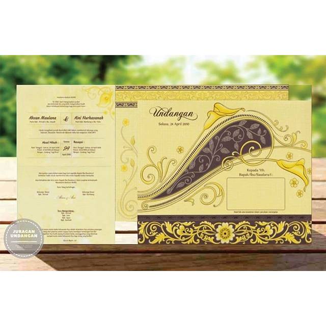 Blanko Undangan/ Undangan Pernikahan/ Undangan Murah Erba 88191