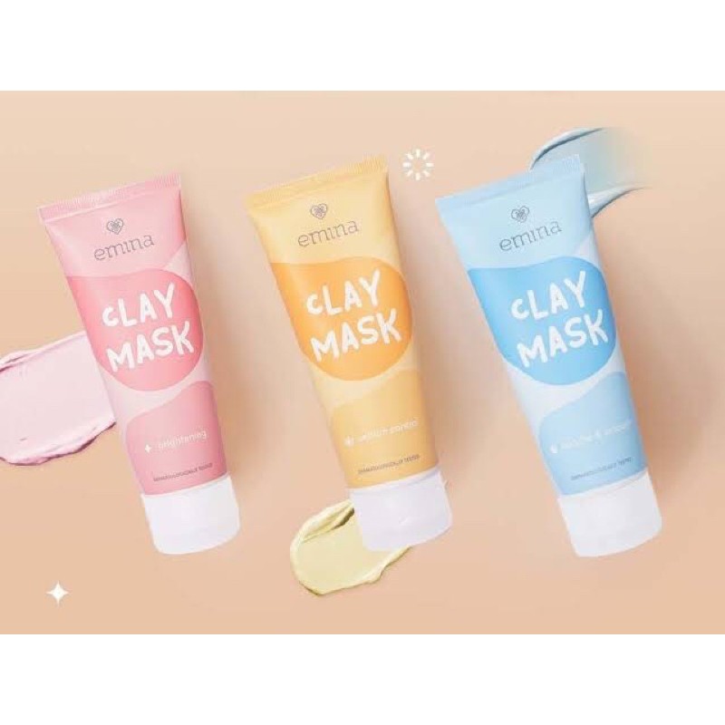 EMINA CLAY MASK - EMINA CLAY - MASKER CLAY