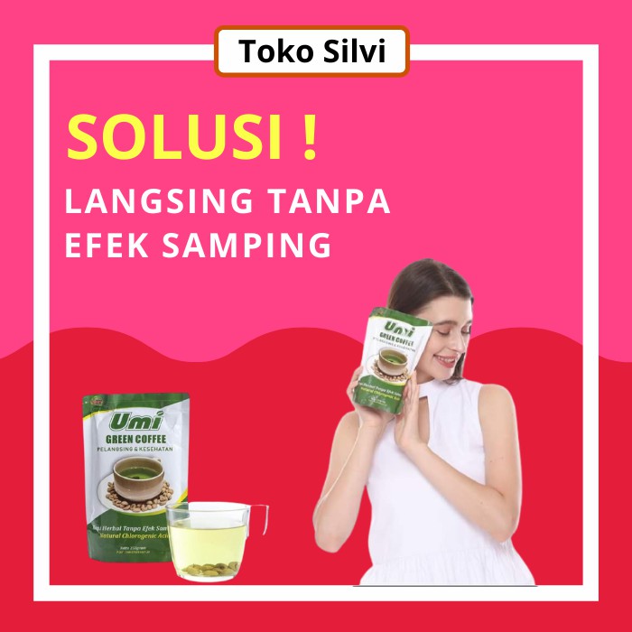 PELANGSING BADAN UMI GREEN COFFEE COFFE ORIGINALPENURUN BERAT BADAN DIET DETOX