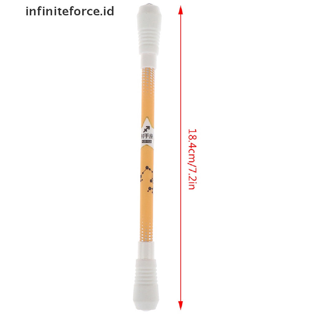 (infiniteforce.id) Pen Putar 0.5 Anti slip Permukaan Halus Untuk Menulis