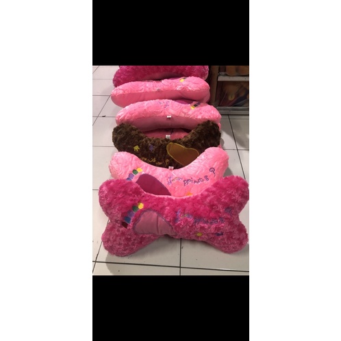 Bantal Tulang Bordir Lucu Label SNI