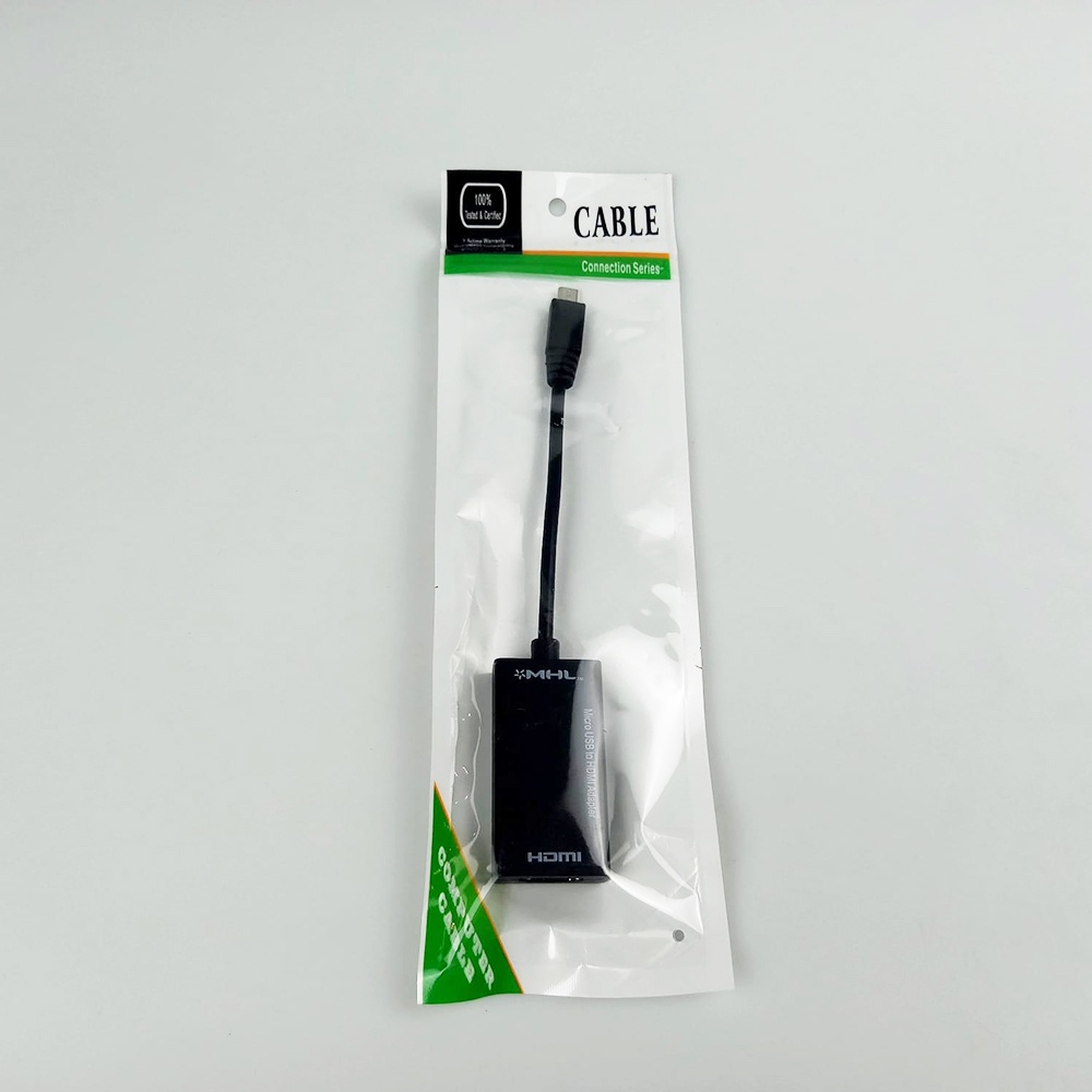 Adapter Micro USB ke HDMI - MHL01 - Black