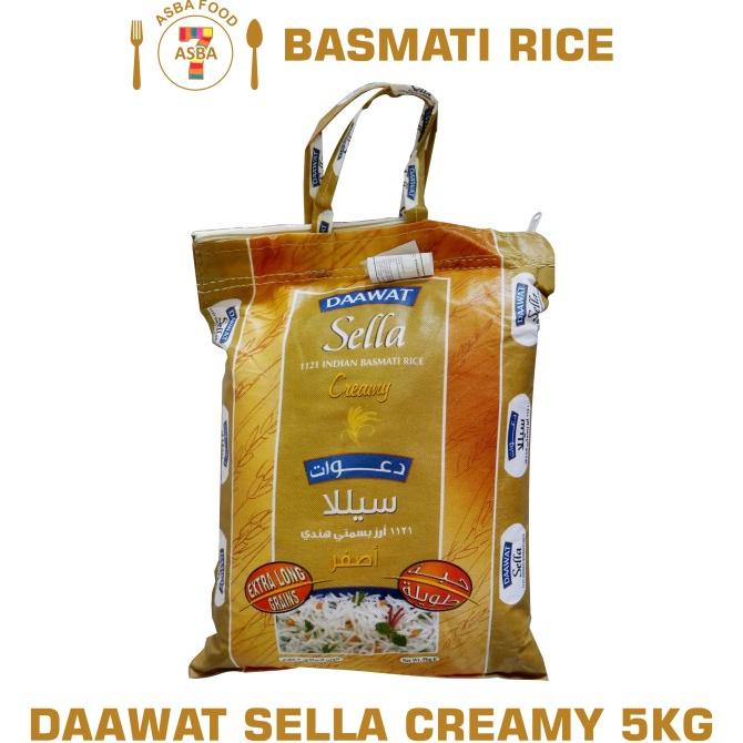 

Promo!Promo! Daawat Sella 1121 Creamy Basmati 5Kg Murah