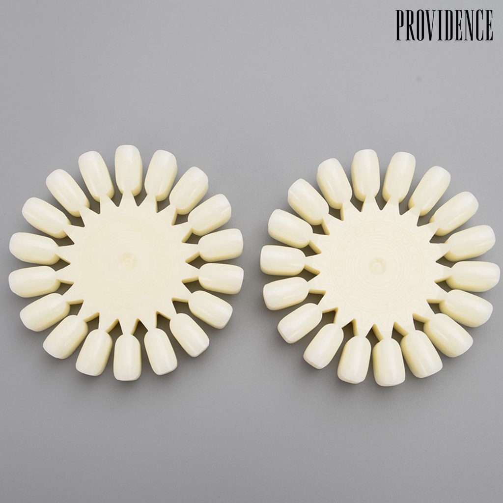 Providence Nail Art Plate Multifunctional Harmless Plastic Display Color Board Palette for DIY