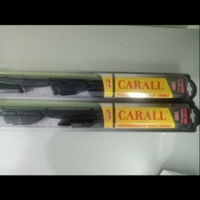 Wiper carall T191, dengan 7 adaptor bisa untuk semua jenis mobil, jepang, eropa, amerika, korea