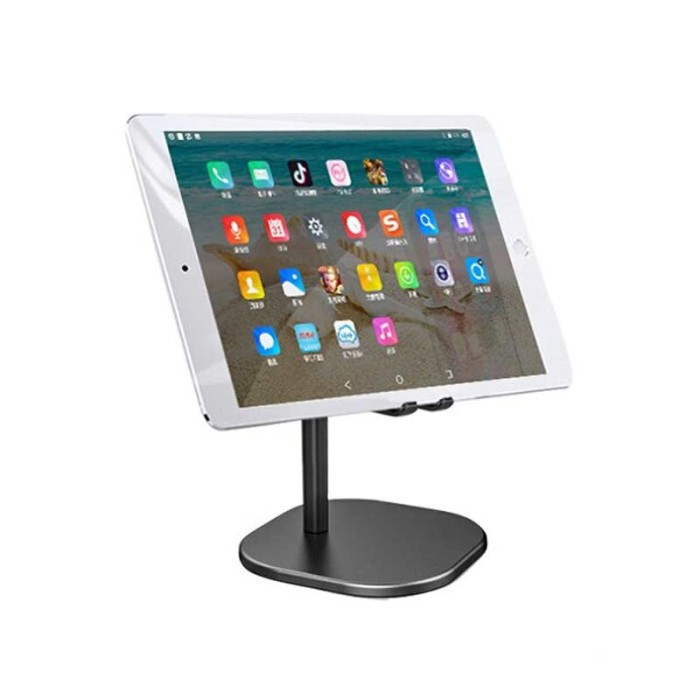 DESKTOP STAND HANDPHONE TABLET DUDUKAN BERDIRI MEJA SMARTPHONE TAB K2