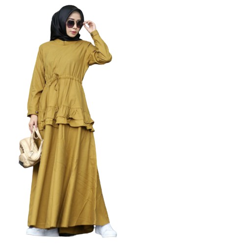 BOG - HAFSAH DRESS HAFSAH DRESS / GAMIS /BAJU MUSLIM / TERBARU / PROMO