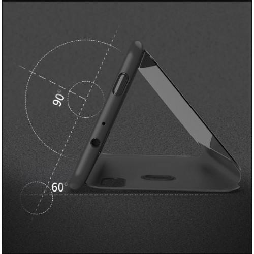 Flip Cover Samsung Galaxy Note 10 Pro / Plus Full View Stand / Clear Cover Stand Flip Mirror