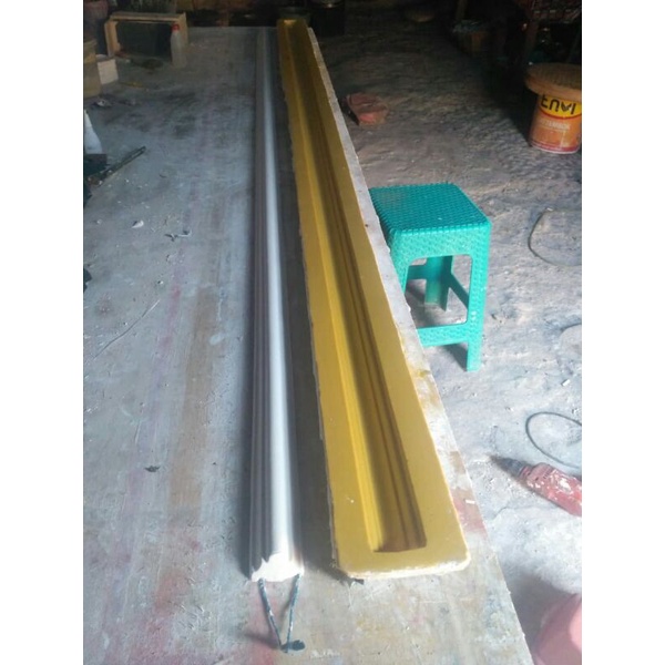 Cetakan Lis biding gypsum beton Lebar 5cm