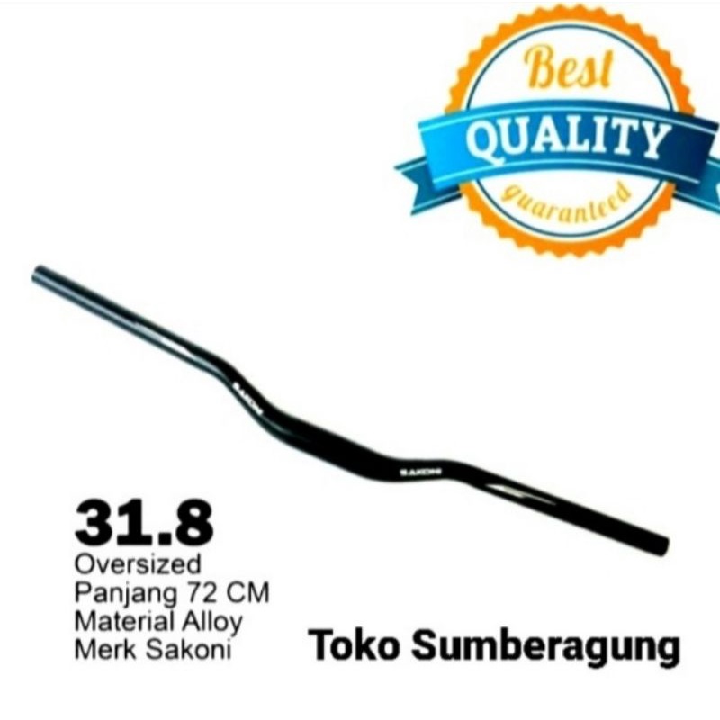 Handlebar Stang MTB Oversize aloy Handlebar stang ster seter stir setir mtb oversize aloy sakoni