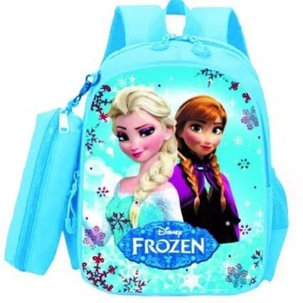 rasta_bags17 - (COD)Tas Ransel Anak Karakter Elsa Frozen / Tas Sekolah / Tas Anak Perempuan / Tas Anak Karakter / Ransel