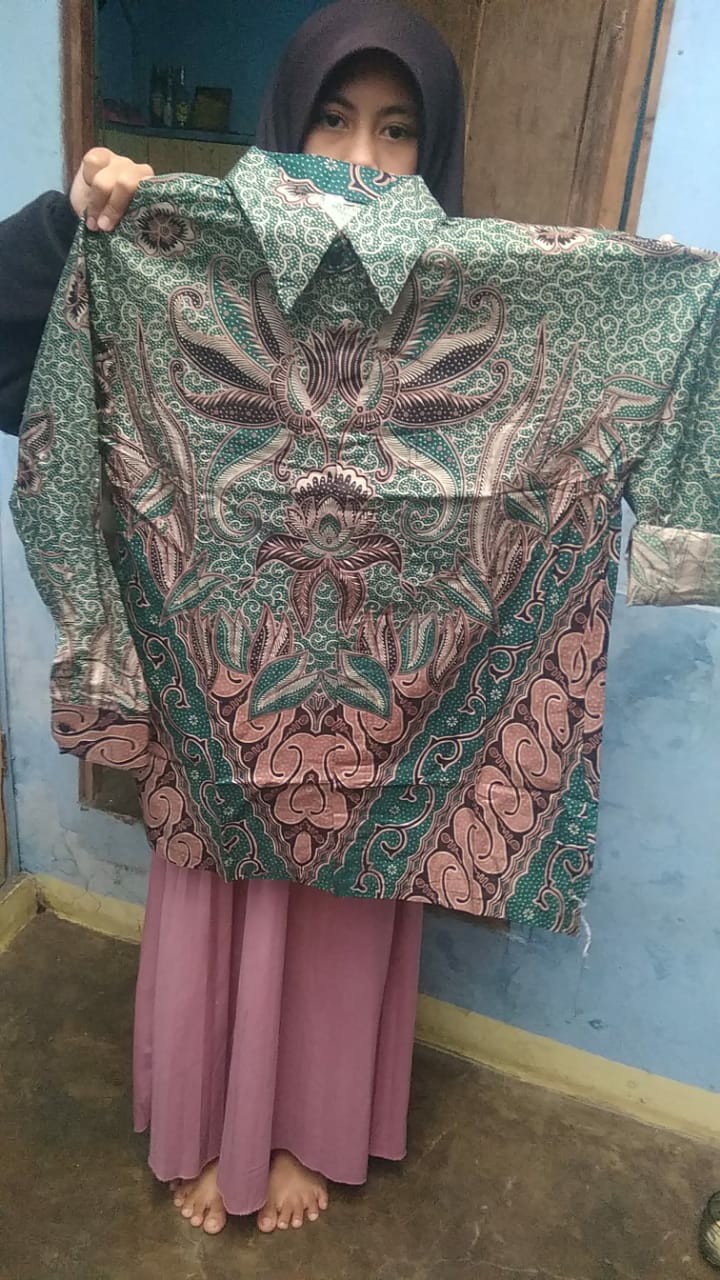 Rifina Batik | Baju Batik Couple Tunik Pria Wanita