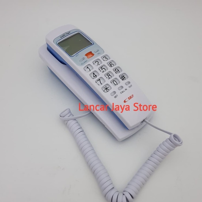 Telepon Sahitel /Telpon/Telephone Sahitel S-37 Putih Pesawat Sahitel - Putih