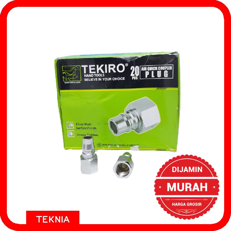 Tekiro Coupler 20 PF Sambungan Selang Kompresor /Air Kopler 20 PF