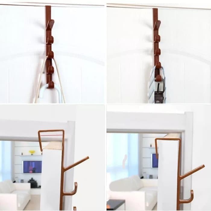 NA - Gantungan Baju Tanpa Paku - Gantungan Baju Pintu - Door Hook Hanger