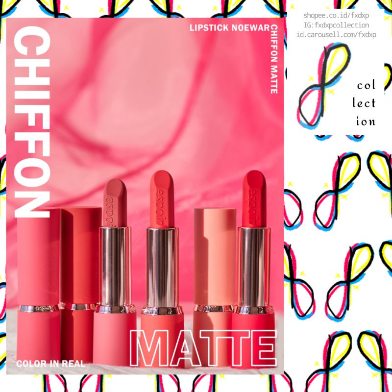 Espoir Lipstick No Wear Chiffon Matte 3.4g (Nowear)