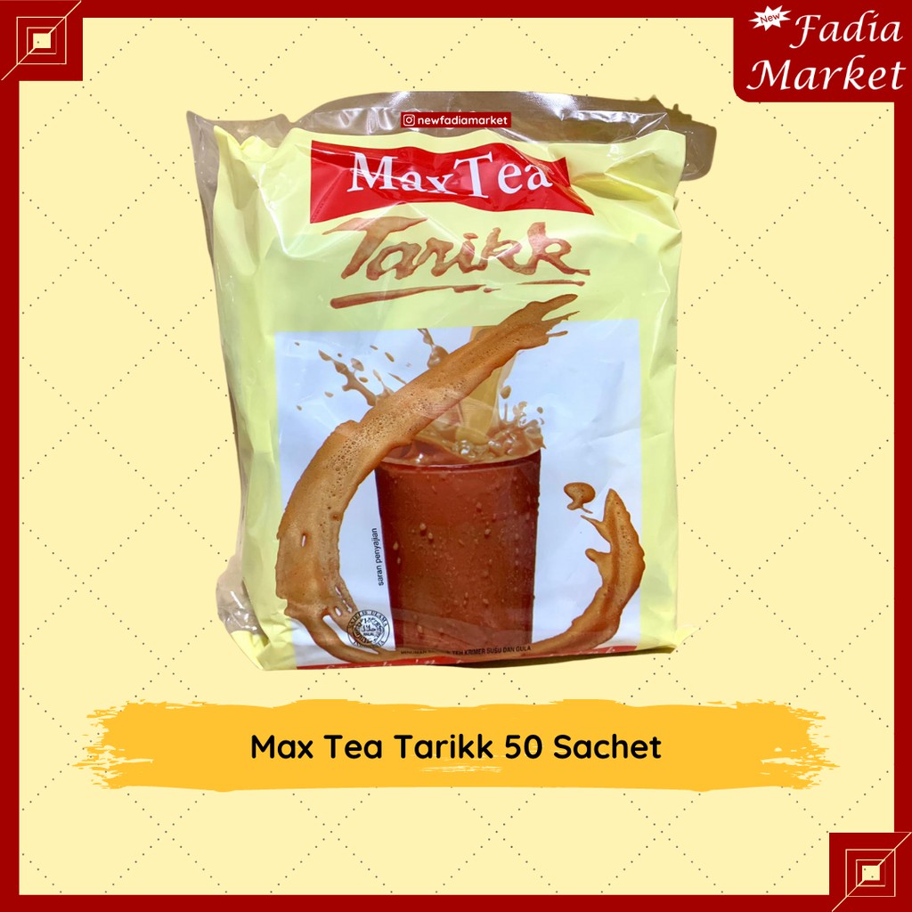 

Max Tea Tarikk 50 Sachet