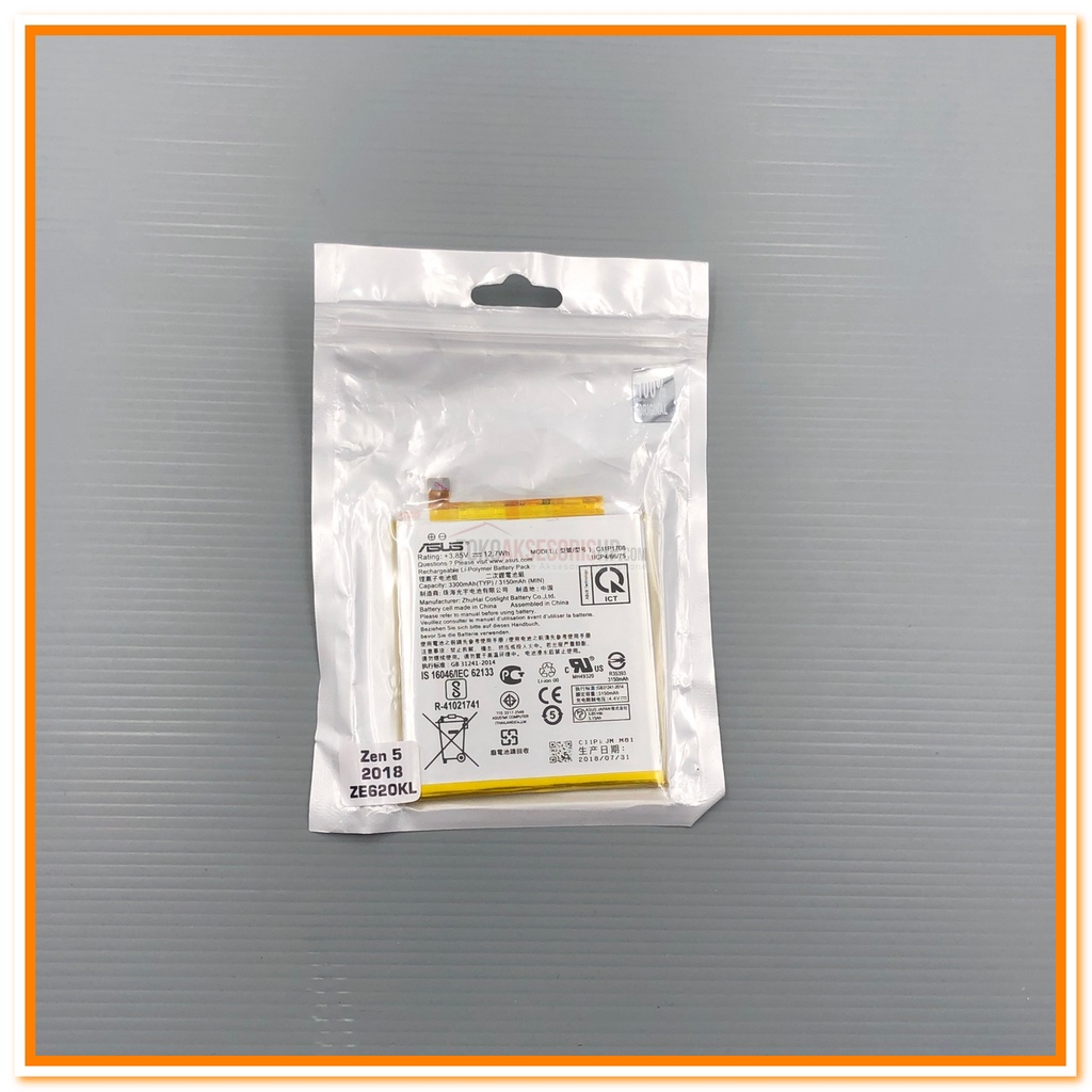 BATERAI ASUS ZENFONE 5 2018 / ZE620KL BATERAI ASUS C11P1708 ORI