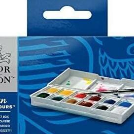 

TERBARUU!! Winsor & Newton Cotman Watercolour sketcher pocket box 12 half pans COD