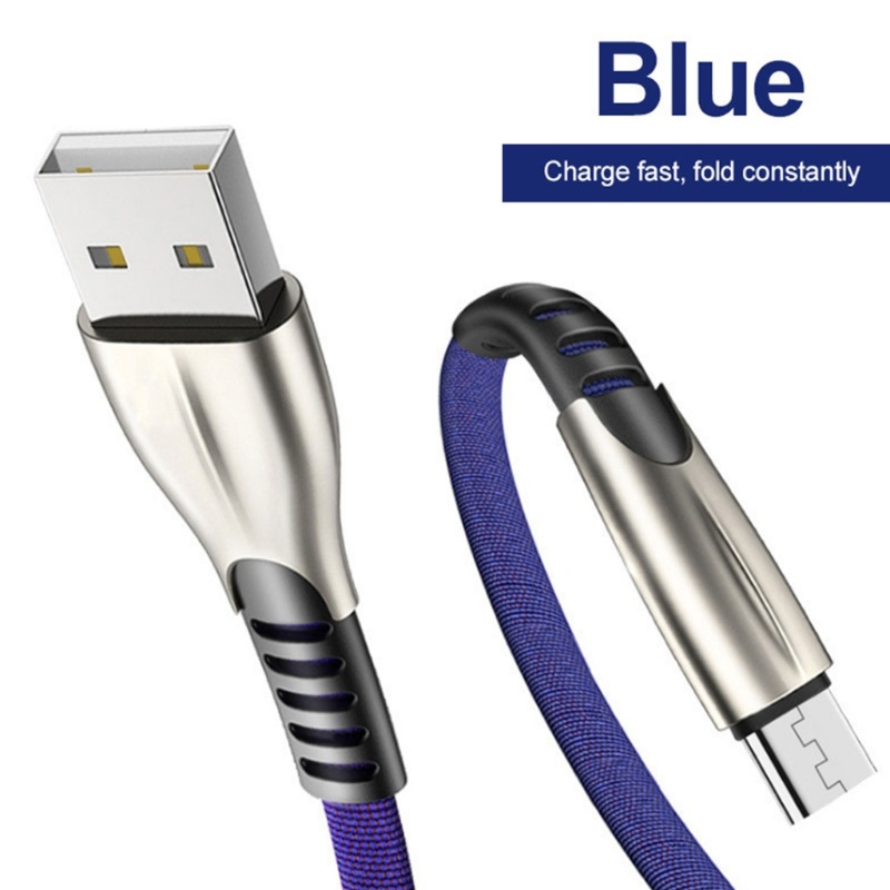 Zzz Kabel Data / Charger USB Tipe-C Fast Charging Bahan Zinc Alloy Untuk Smartphone