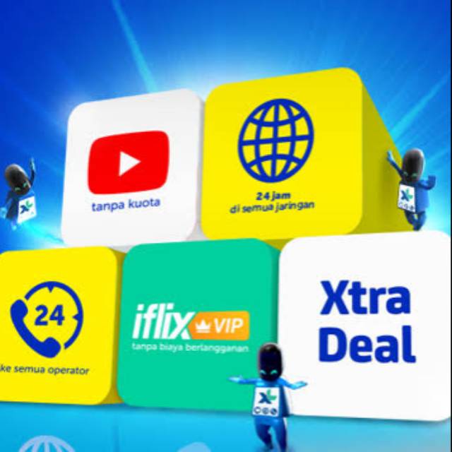 Isi Ulang Kuota Data XL X-tra Free Youtube