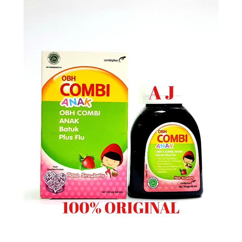 OBH Combi Anak Batuk dan Pilek (Rasa Strawberry)