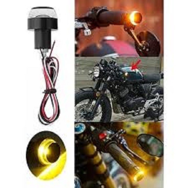 [BISA COD] 2 Pcs Lampu LED jalu stang motor 2 Lampu Sein Stang Motor Waterproof Lampu Motor Led