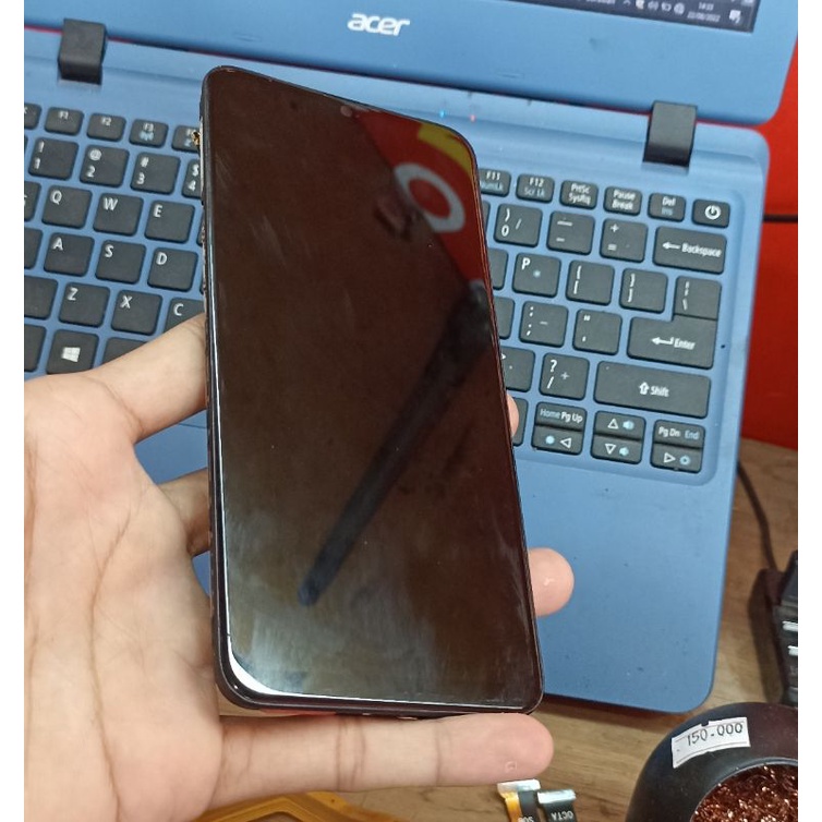 LCD Realme 3 original cabutan.
