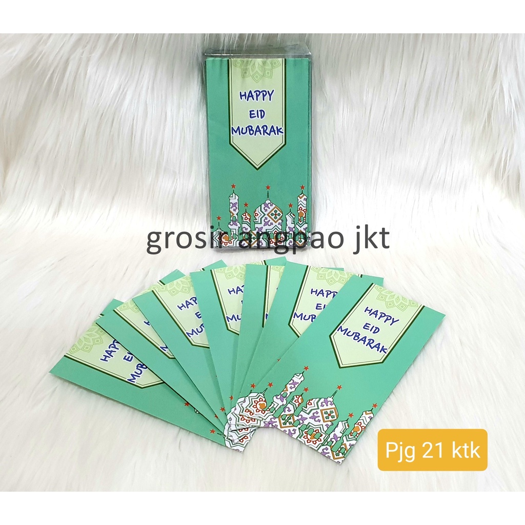 

ANGPAO AMPLOP LEBARAN IDUL FITRI JUMBO PANJANG KOTAK MIKA ISI 50 PREMIUM MURAH PJG21 KTK
