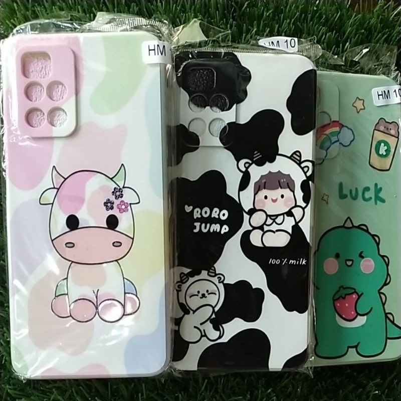 softcase gambar karakter redmi 10