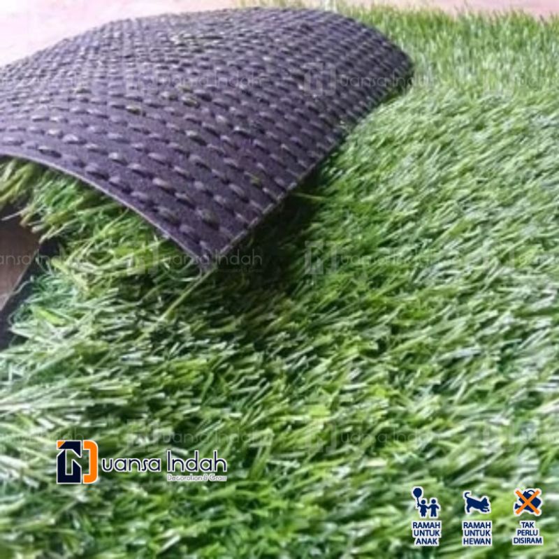 RUMPUT SINTETIS SWISS PREMIUM UKURAN 100x25 CM