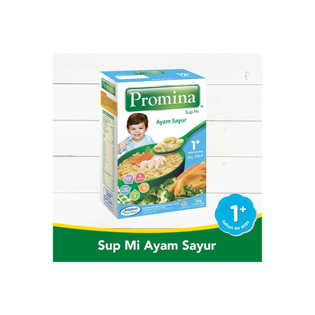 PROMINA Sup Mie Ayam Sayur Sup Mie Daging Sayur Makanan MPASI BAYI