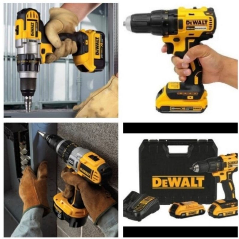 Jual Mesin Bor 20V Dewalt DCD7771D2-B1 Brushless Drill/Driver Kit,2A ...