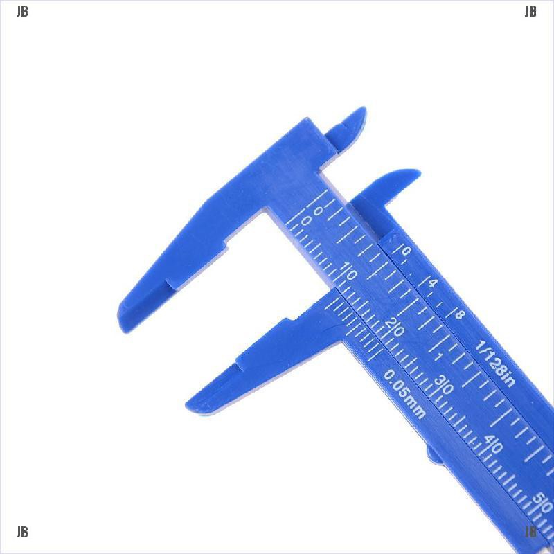 Alat Pengukur Caliper Vernier Caliper Mini Bahan Plastik Ukuran 80mm