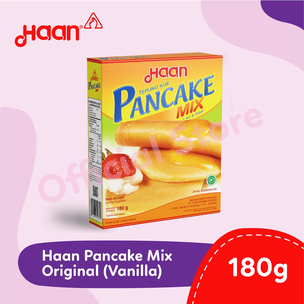 

HAAN PANCAKE VANILLA 180gr