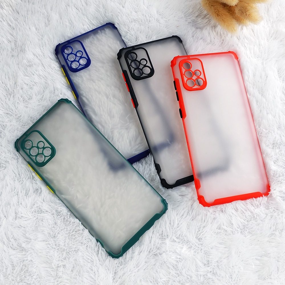 CASE SAMSUNG A02 A11 A12 A20S A30 A31 A32 A51 A52 A71 A72 NOTE 20 20 ULTRA S20 S20 PLUS S21 S21 PLUS S21 ULTRA CASE AEORO HARDCASE SAMSUNG DOVE BUTTON