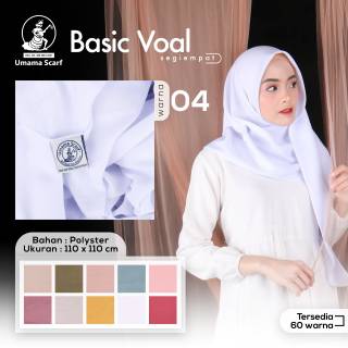  Jilbab  segi empat basic  voal  Ori by umama Shopee Indonesia