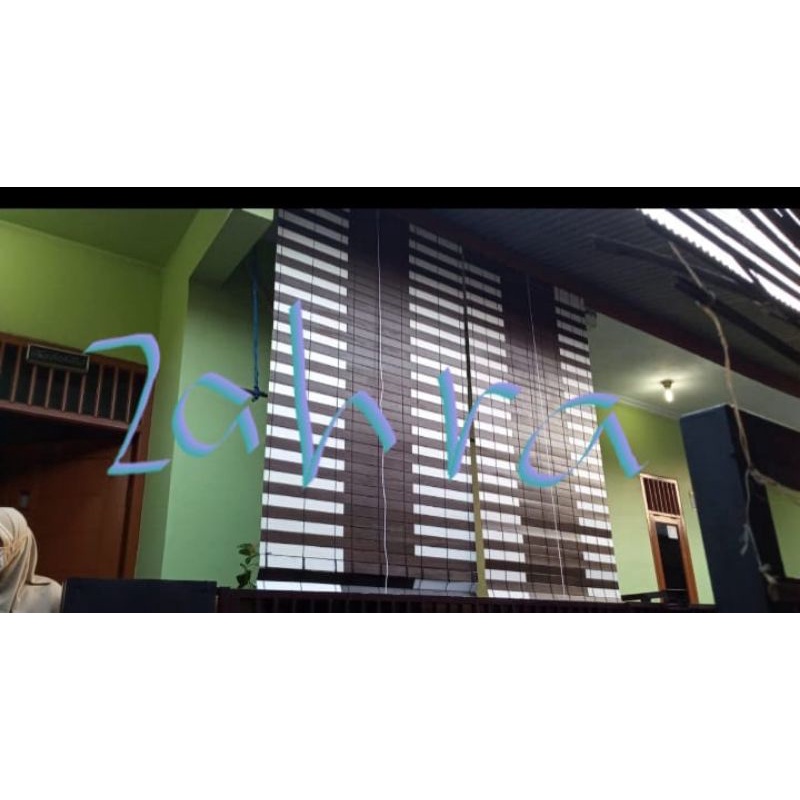 krey tirai pvc motif outdoor