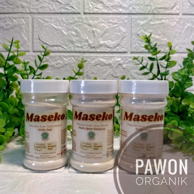 

Maseko Varian Rasa Sapi, Ayam Kampung, Jamur